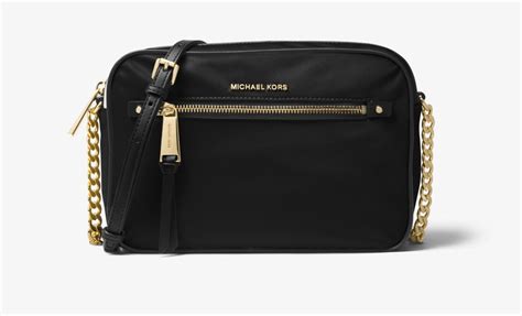 michael kors polly|Polly Large Nylon Crossbody Bag .